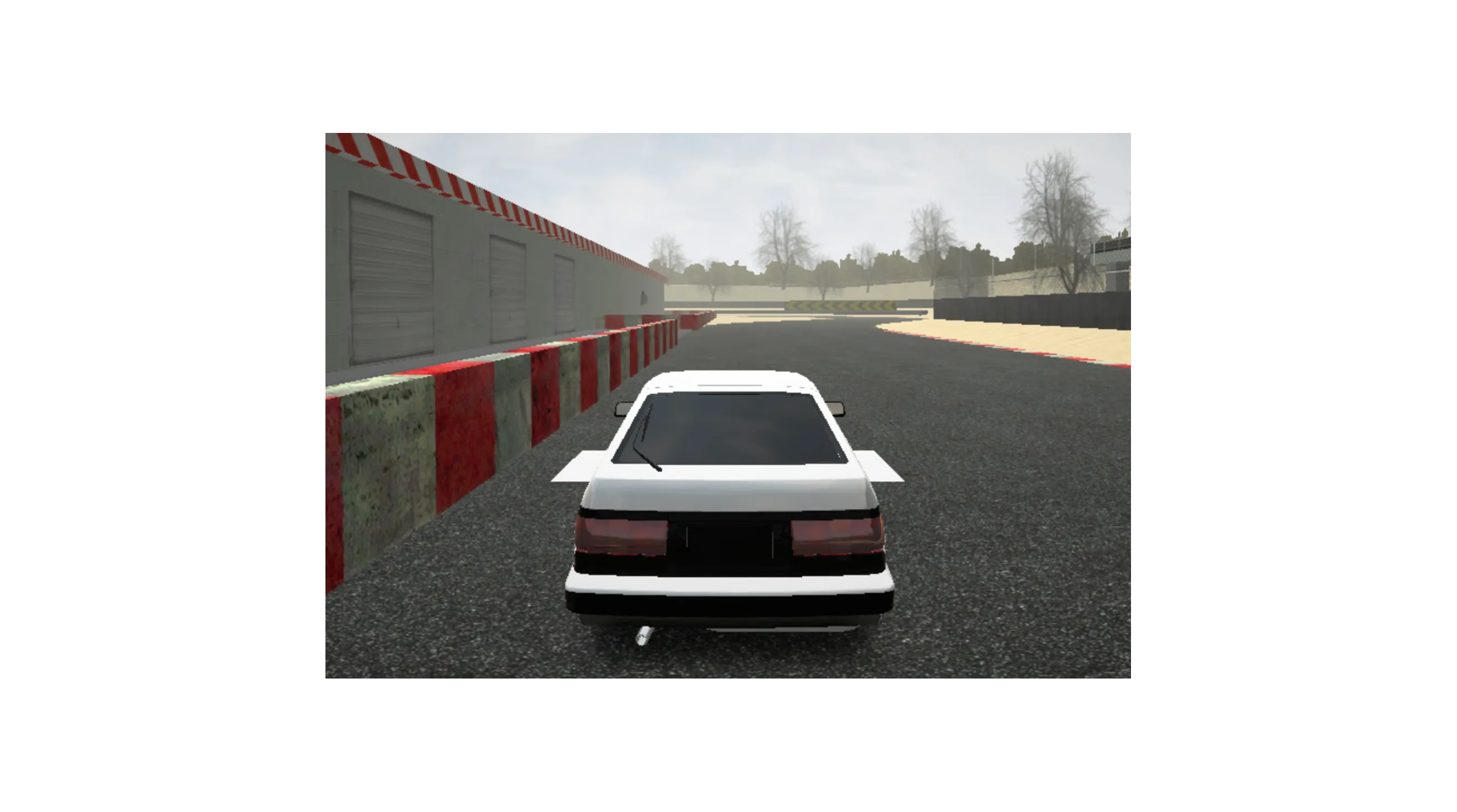 Keyboard and handbrake layout