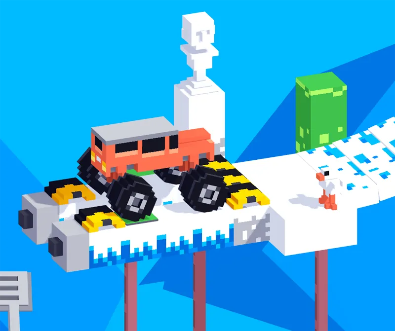 Drive Mad 2 keyboard: throttle, reverse, and tilt