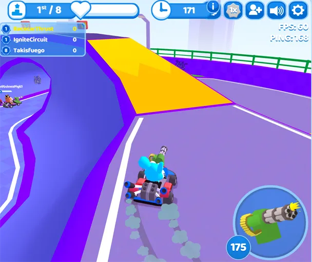 Power-ups and weapon timing