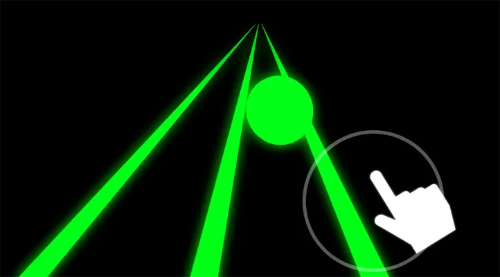 Tap Road one-tap lane switch controls